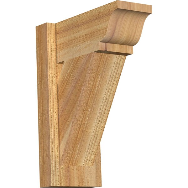 Ekena Millwork Traditional Traditional Rough Sawn Outlooker, Western Red Cedar, 6"W x 12"D x 16"H OUT06X12X16TRA01RWR - main